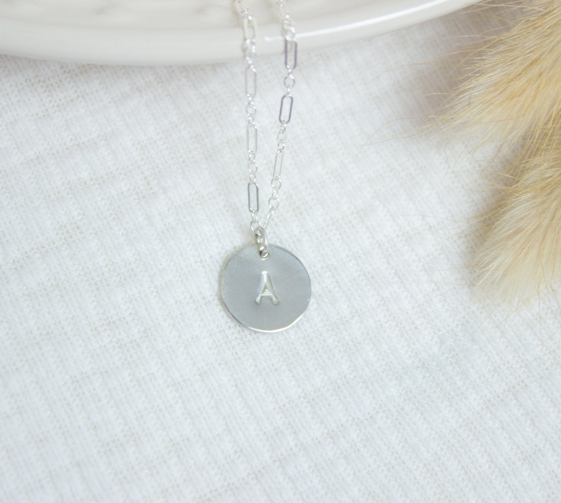 Personalized Initial Necklace – Gracefully Made