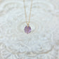 Amethyst Charm Necklace